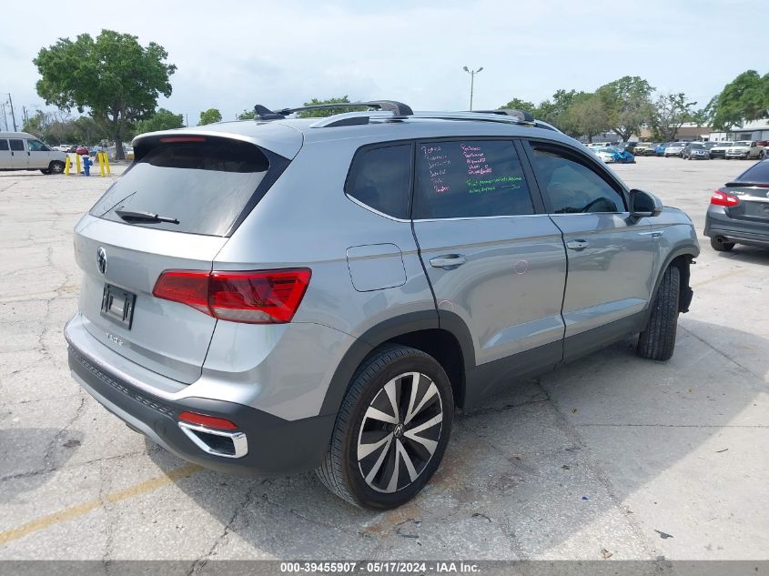 2023 Volkswagen Taos 1.5T Se VIN: 3VVEX7B22PM323550 Lot: 39455907