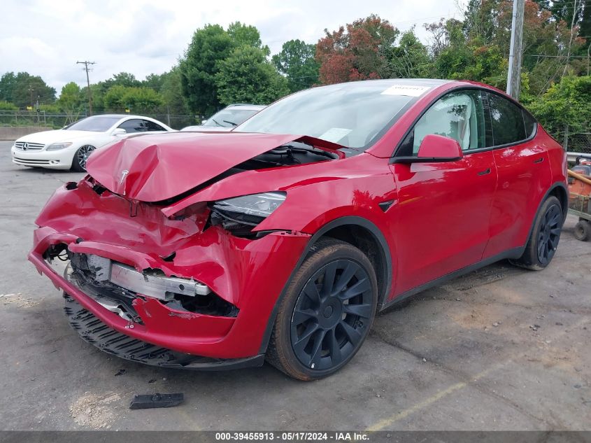 7SAYGDEE5PF693222 2023 TESLA MODEL Y - Image 2