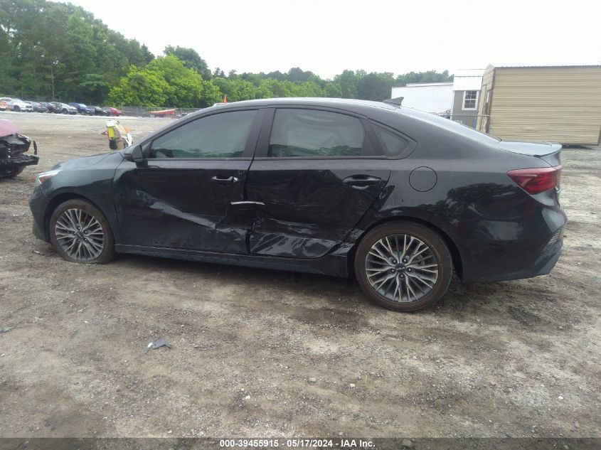 2022 Kia Forte Gt-Line VIN: 3KPF54AD9NE489484 Lot: 39455915