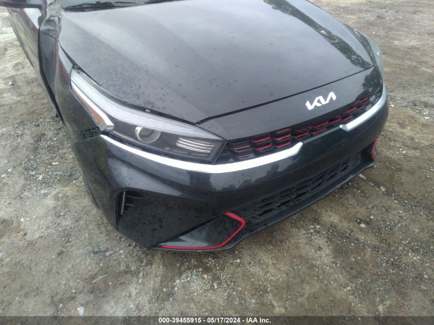 2022 Kia Forte Gt-Line VIN: 3KPF54AD9NE489484 Lot: 39455915