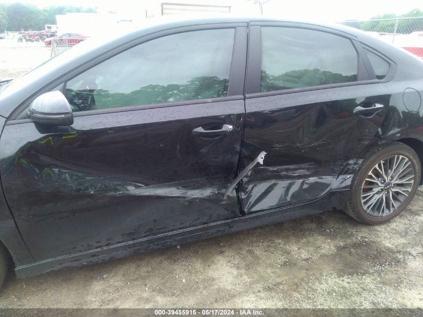 2022 Kia Forte Gt-Line VIN: 3KPF54AD9NE489484 Lot: 39455915