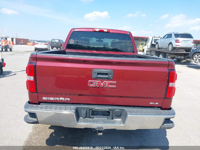 2014 GMC Sierra 1500 Sle VIN: 3GTU2UEC3EG210536 Lot: 39455916