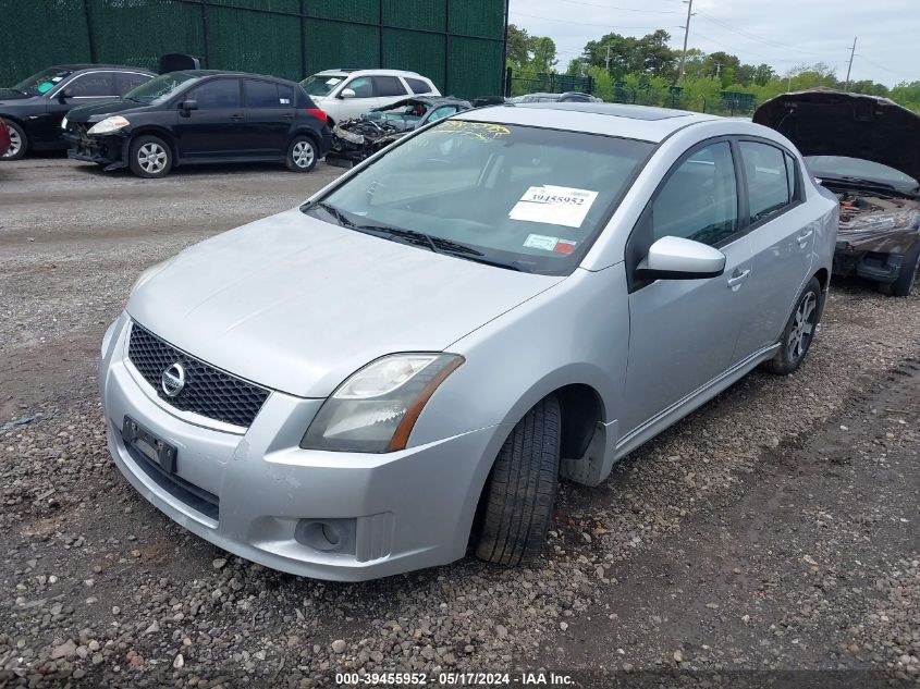 2012 Nissan Sentra 2.0 Sr VIN: 3N1AB6AP0CL784137 Lot: 39455952