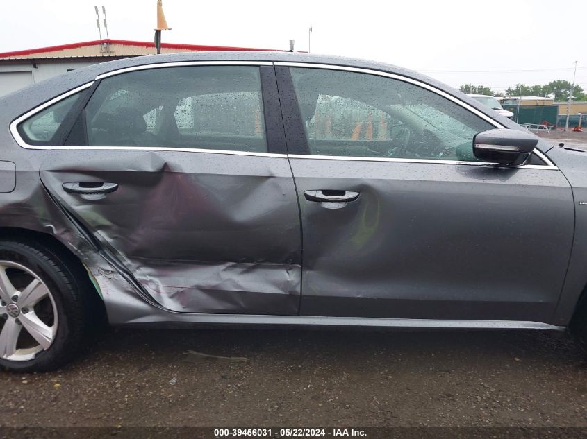 2015 Volkswagen Passat 1.8T Limited Edition VIN: 1VWAS7A32FC119978 Lot: 39456031