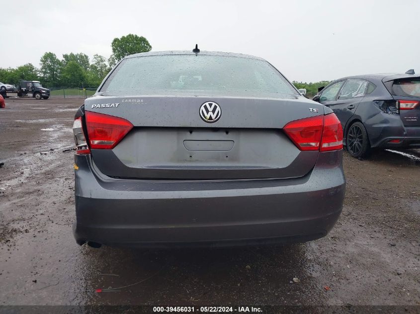 2015 Volkswagen Passat 1.8T Limited Edition VIN: 1VWAS7A32FC119978 Lot: 39456031