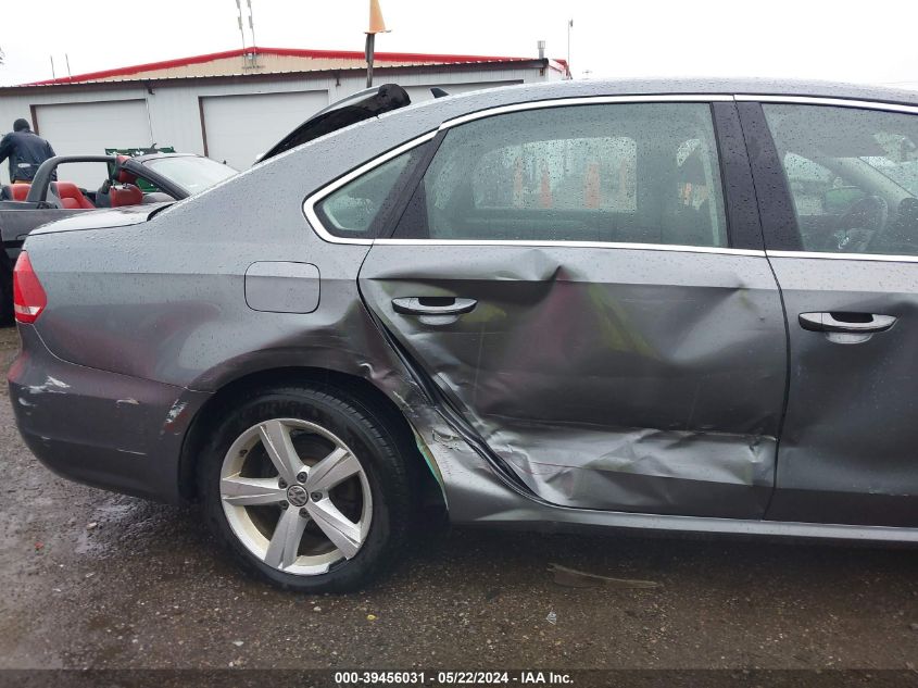 2015 Volkswagen Passat 1.8T Limited Edition VIN: 1VWAS7A32FC119978 Lot: 39456031