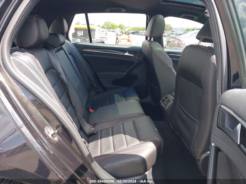 2016 Volkswagen Golf Gti Se 4-Door VIN: 3VW5T7AU4GM070094 Lot: 39456089