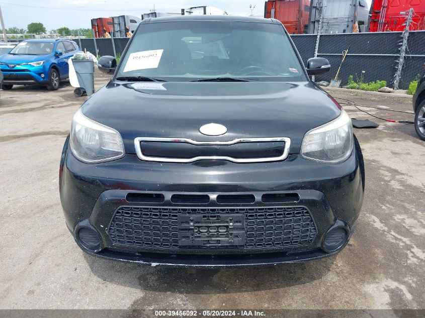 2014 Kia Soul + VIN: KNDJP3A55E7077683 Lot: 39456092