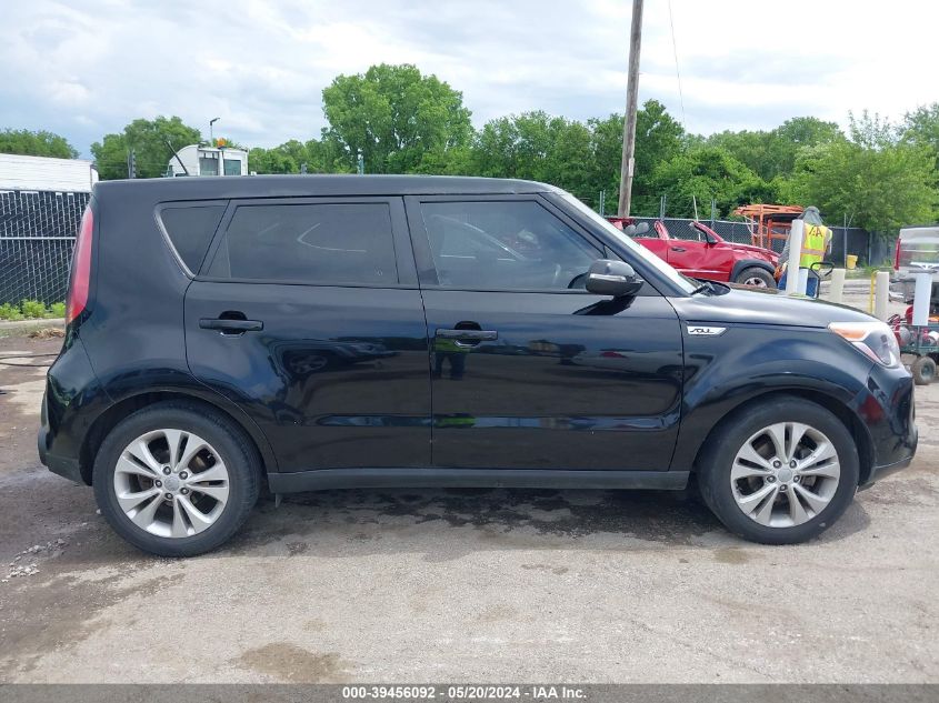 2014 Kia Soul + VIN: KNDJP3A55E7077683 Lot: 39456092