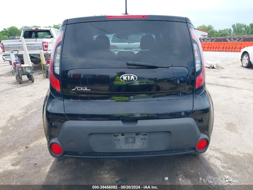 2014 Kia Soul + VIN: KNDJP3A55E7077683 Lot: 39456092