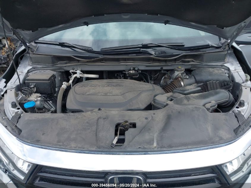 2022 Honda Odyssey Ex-L VIN: 5FNRL6H79NB048303 Lot: 39456094