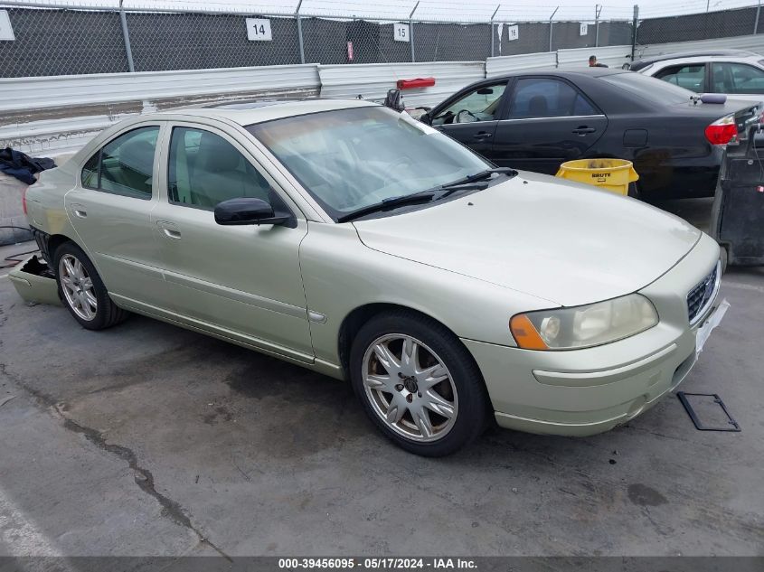 2005 Volvo S60 2.5T VIN: YV1RS592252440312 Lot: 39456095