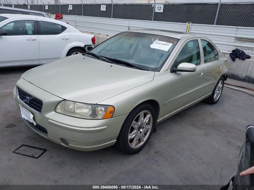 2005 Volvo S60 2.5T VIN: YV1RS592252440312 Lot: 39456095