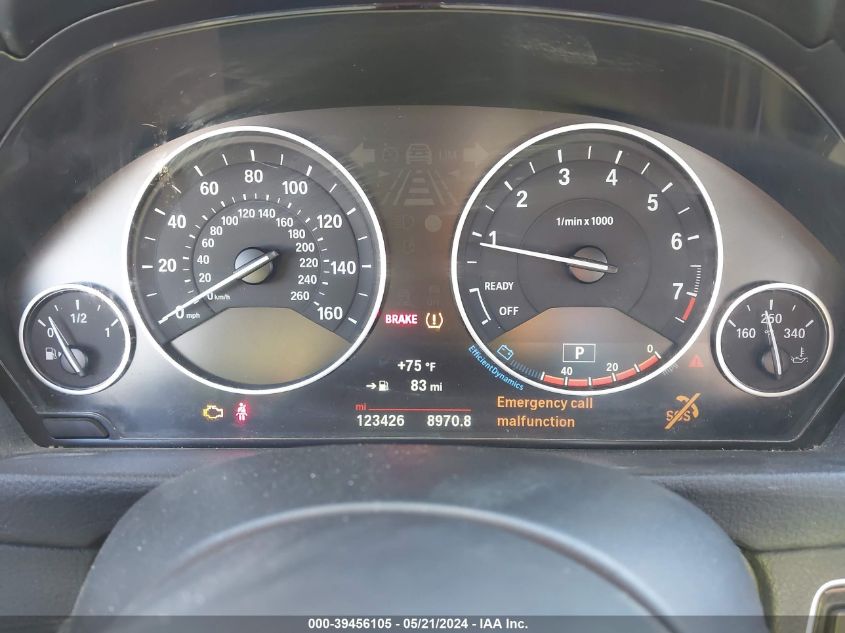 2017 BMW 330I xDrive VIN: WBA8D9G57HNT91494 Lot: 39456105