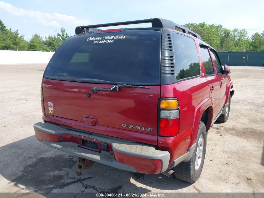 2004 Chevrolet Tahoe Z71 VIN: 1GNEK13Z04R279054 Lot: 39456121