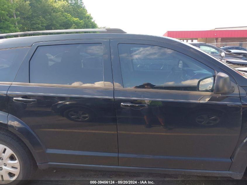 2018 Dodge Journey Se VIN: 3C4PDCAB7JT444162 Lot: 39456124