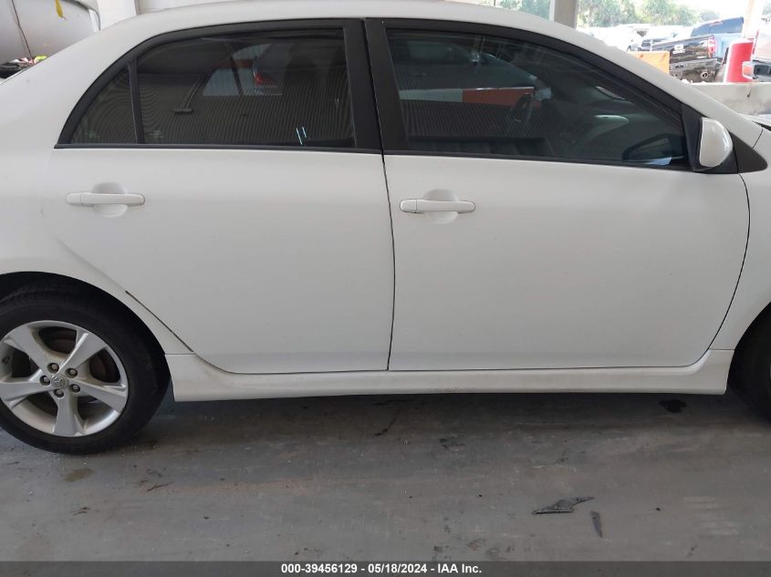 2011 Toyota Corolla S VIN: 2T1BU4EEXBC603605 Lot: 39456129