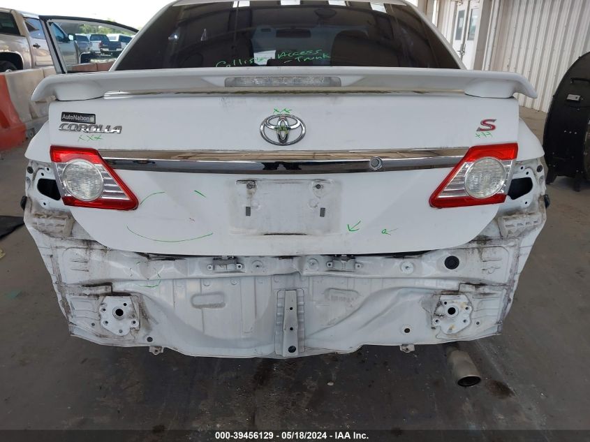 2011 Toyota Corolla S VIN: 2T1BU4EEXBC603605 Lot: 39456129