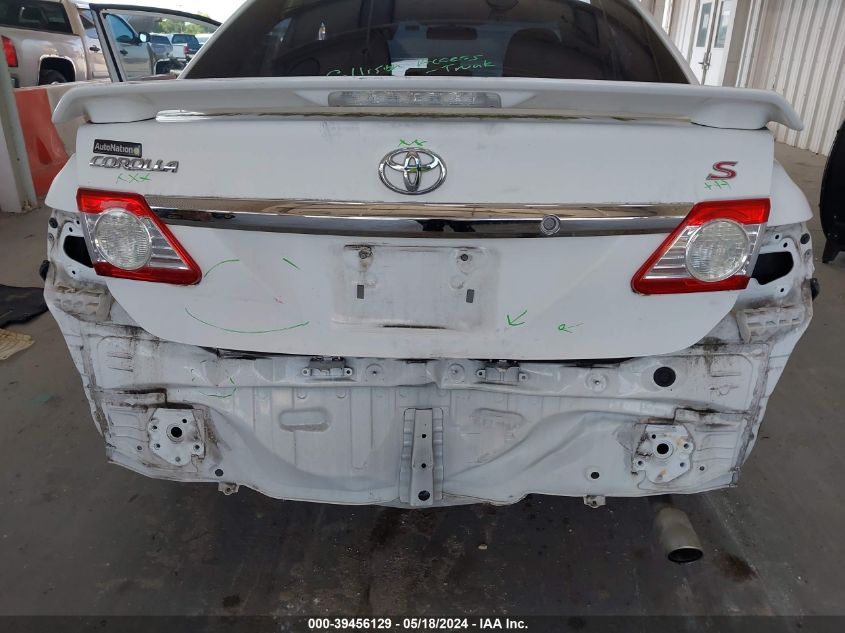 2011 Toyota Corolla S VIN: 2T1BU4EEXBC603605 Lot: 39456129