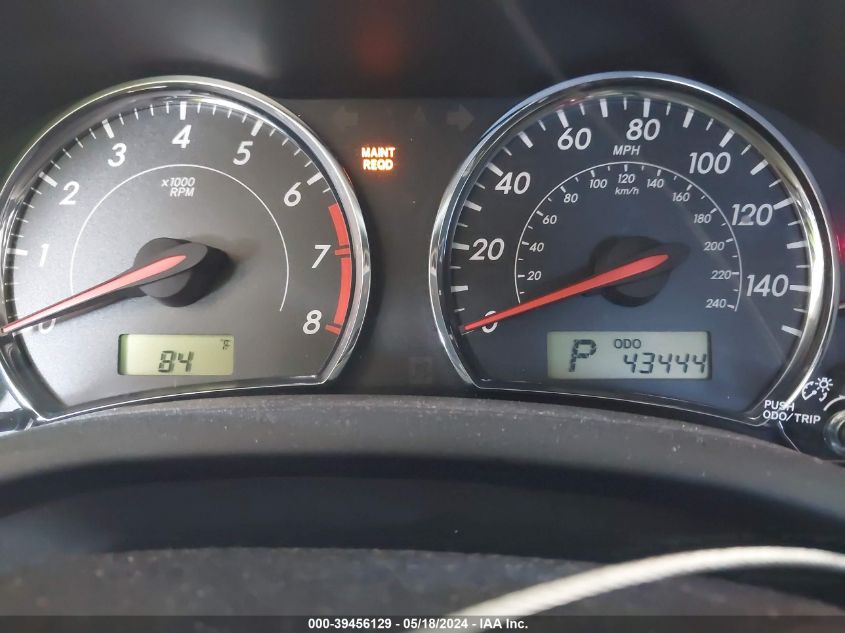 2011 Toyota Corolla S VIN: 2T1BU4EEXBC603605 Lot: 39456129