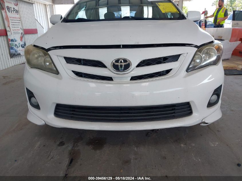 2011 Toyota Corolla S VIN: 2T1BU4EEXBC603605 Lot: 39456129
