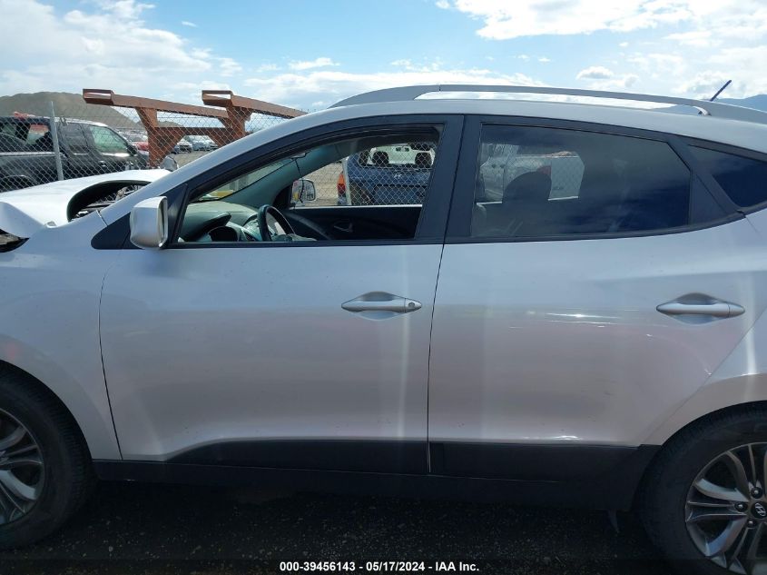 2015 Hyundai Tucson Se VIN: KM8JUCAG3FU977751 Lot: 39456143