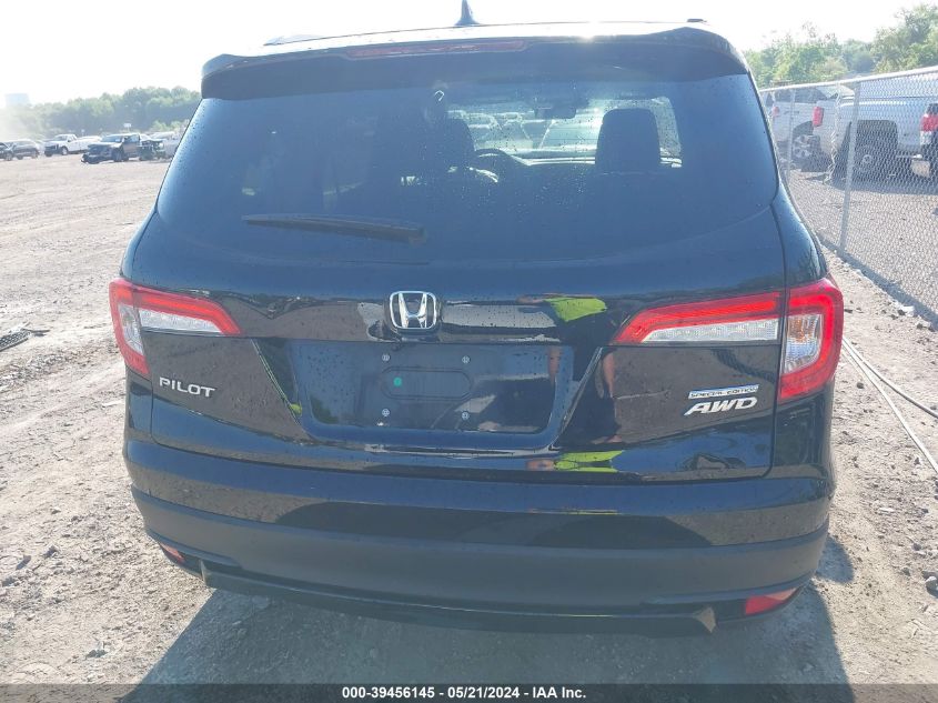 2022 Honda Pilot Awd Special Edition VIN: 5FNYF6H28NB094535 Lot: 39456145