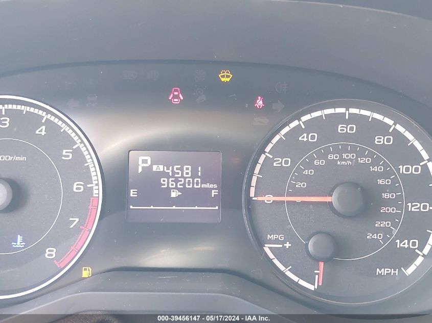 2017 Subaru Impreza 2.0I VIN: 4S3GKAA65H3627255 Lot: 39456147