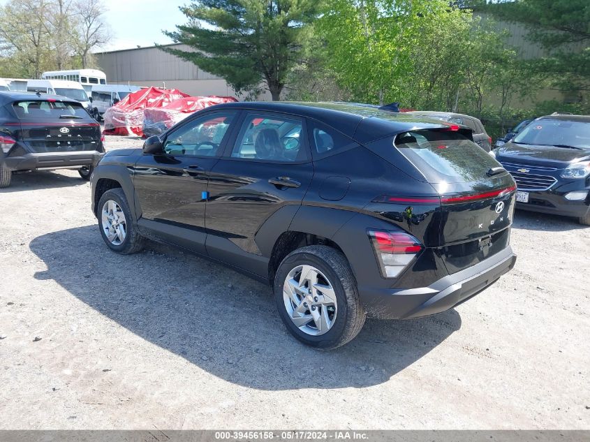 2024 Hyundai Kona Se VIN: KM8HACAB3RU160411 Lot: 39456158