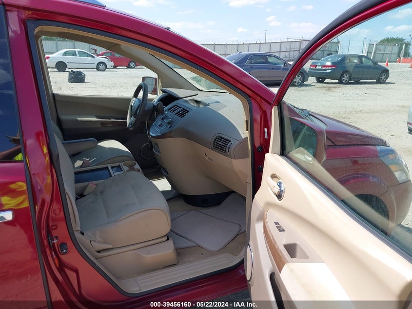 2008 Nissan Quest 3.5 S VIN: 5N1BV28U18N122387 Lot: 39456160