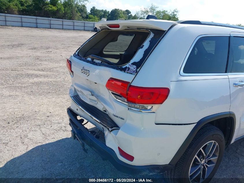 2018 Jeep Grand Cherokee Limited 4X2 VIN: 1C4RJEBG0JC493478 Lot: 39456172