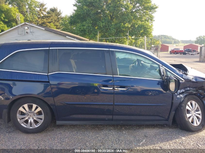 2016 Honda Odyssey Ex-L VIN: 5FNRL5H60GB163487 Lot: 39456180