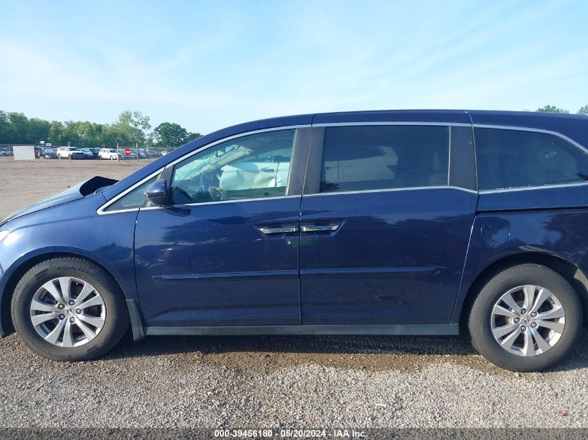 2016 Honda Odyssey Ex-L VIN: 5FNRL5H60GB163487 Lot: 39456180