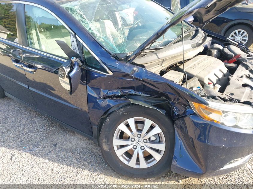 2016 Honda Odyssey Ex-L VIN: 5FNRL5H60GB163487 Lot: 39456180