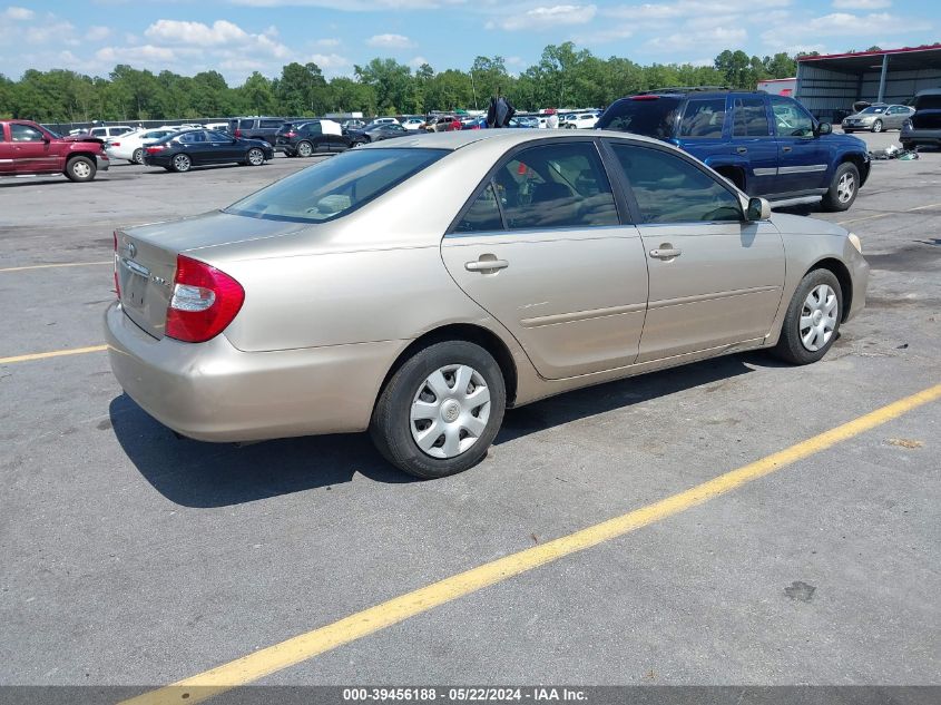 2003 Toyota Camry Le VIN: 4T1BE32K93U660363 Lot: 39456188