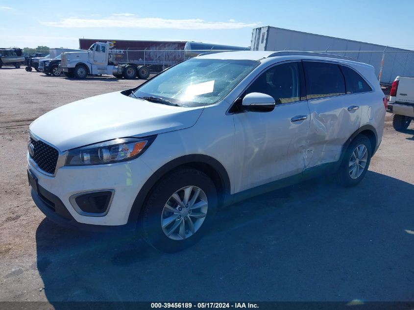 2016 Kia Sorento 2.4L Lx VIN: 5XYPG4A37GG014170 Lot: 39456189