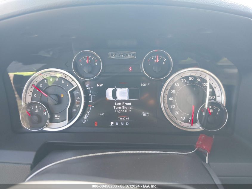 2017 Ram 2500 Laramie 4X4 6'4 Box VIN: 3C6UR5FJ9HG589780 Lot: 39456203