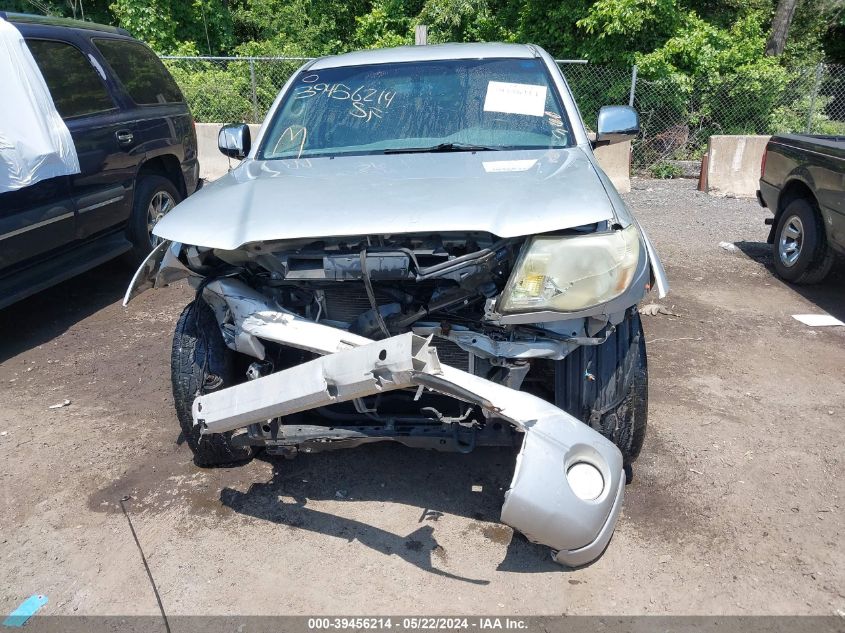 2005 Toyota Tacoma Prerunner V6 VIN: 5TEJU62N95Z052254 Lot: 39456214