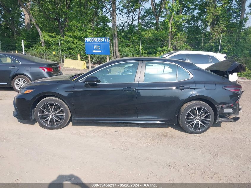 2021 Toyota Camry Se VIN: 4T1G11AK2MU521460 Lot: 39456217