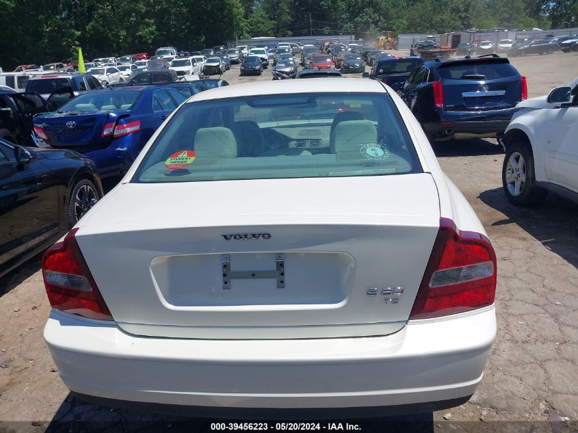 2003 Volvo S80 T6 Elite VIN: YV1TS91Z031304253 Lot: 39456223