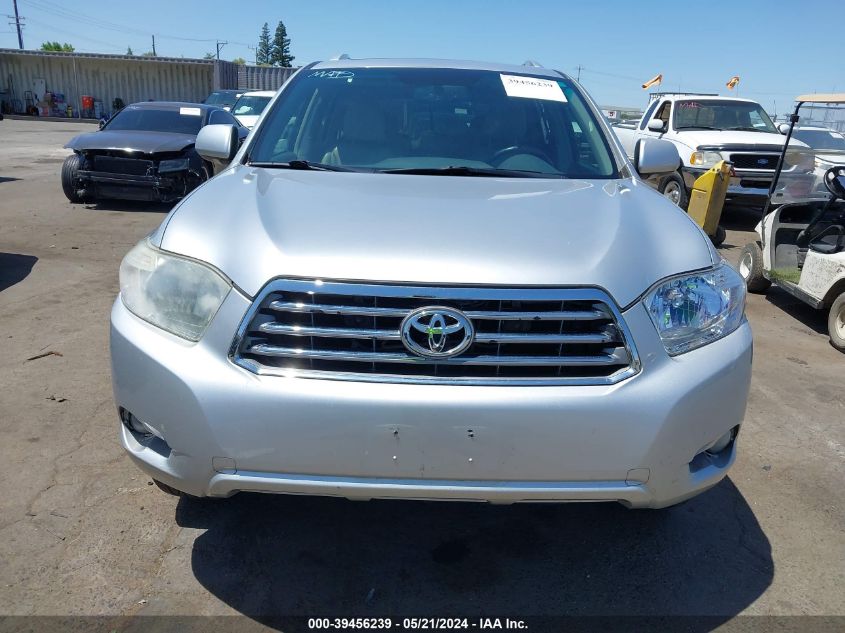 2008 Toyota Highlander Limited VIN: JTEDS42A582029563 Lot: 39456239