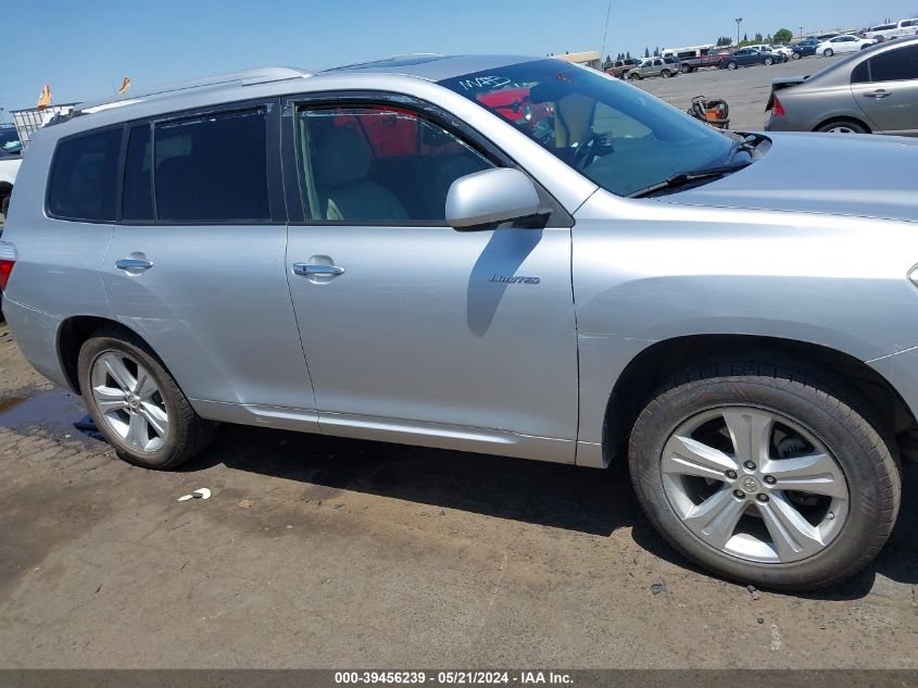 2008 Toyota Highlander Limited VIN: JTEDS42A582029563 Lot: 39456239