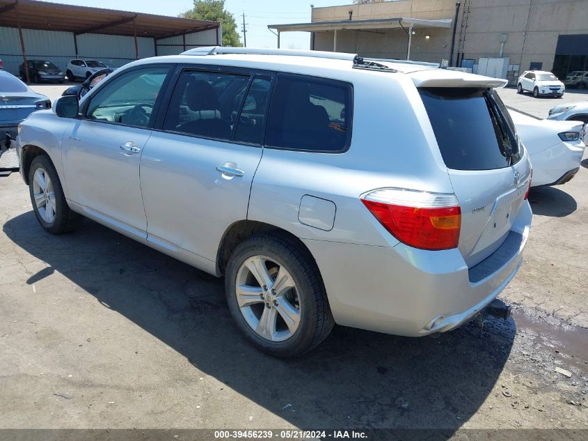 2008 Toyota Highlander Limited VIN: JTEDS42A582029563 Lot: 39456239