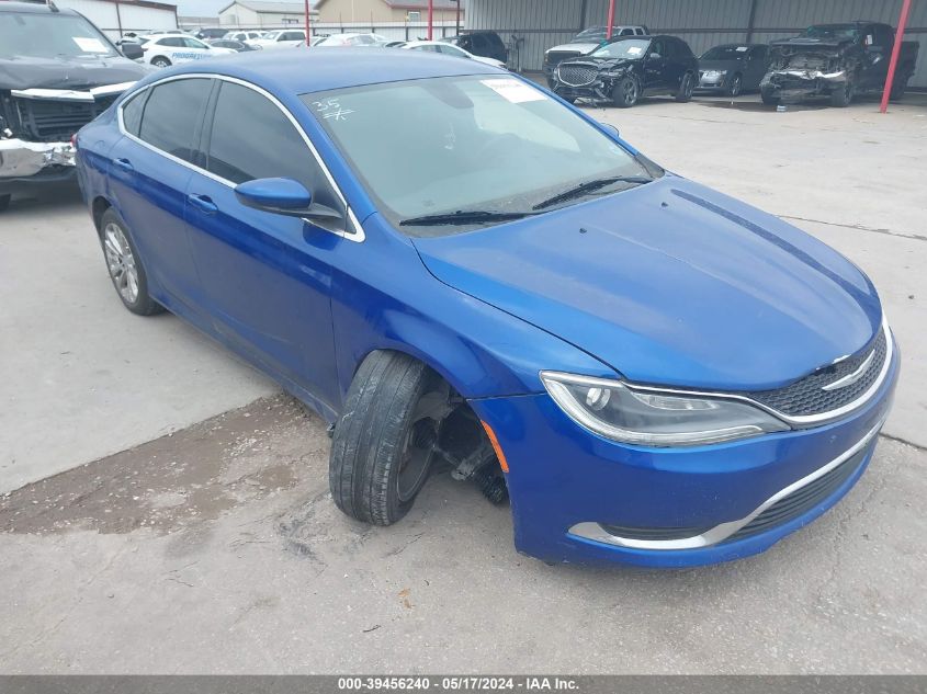 2015 Chrysler 200 Limited VIN: 1C3CCCAB4FN758252 Lot: 39456240