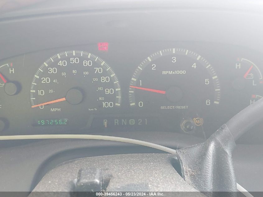 2000 Ford F-150 Lariat/Work Series/Xl/Xlt VIN: 1FTRX18WXYNB03524 Lot: 39456243