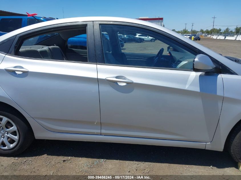 2012 Hyundai Accent Gls VIN: KMHCT4AE5CU203948 Lot: 39456245