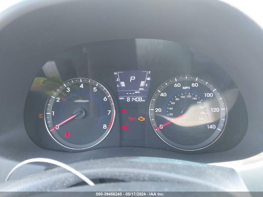 2012 Hyundai Accent Gls VIN: KMHCT4AE5CU203948 Lot: 39456245