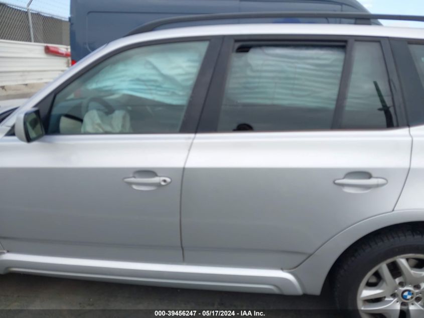 2007 BMW X3 3.0Si VIN: WBXPC93407WF21208 Lot: 39456247