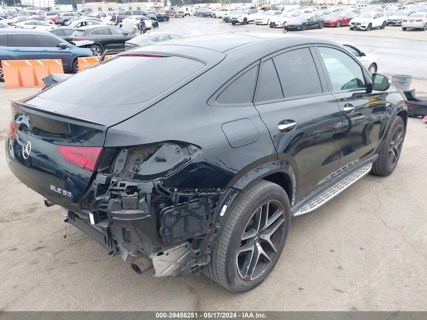 2021 MERCEDES-BENZ AMG GLE 53 COUPE 4MATIC VIN: 4JGFD6BB9MA572079