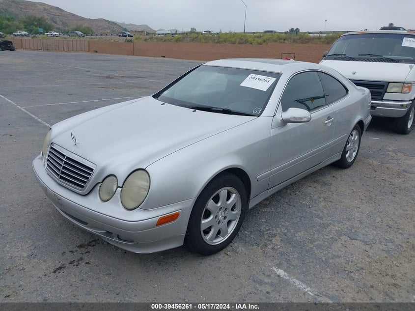 2002 Mercedes-Benz Clk 320 VIN: WDBLJ65G02F194045 Lot: 39456261